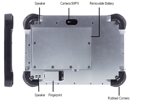 fingerprint mobipad i12a tyl connectors speakers