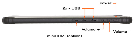 tablet odporny na wode st701 sincoole