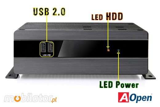 AOpen DEX7150 MiniPC Komputer przemysowy Procesor Intel i3 i5 i7 SSD mSATA3 16GB RAM