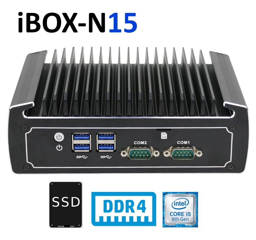 MiniPC IBOX-501 N15 Fanless Small Computer
