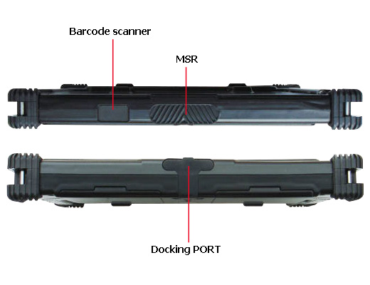 czytnik kart magnetycznych MSR imobile tablet przemysowy ib-10