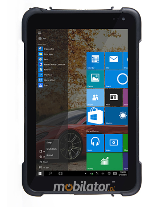 Dust-proof industrial tablet Emdoor I86H Standard