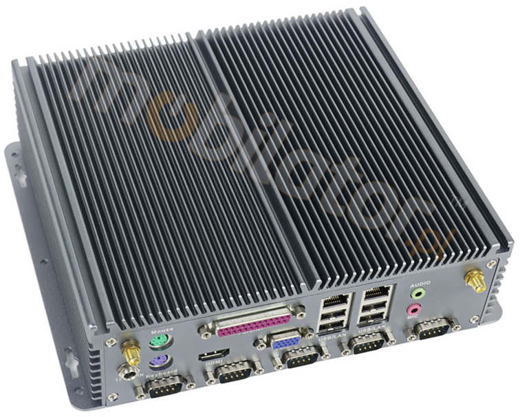 IBOX-206 Industrial computer for warehouse applications with WiFi 3G 4G 6x COM module