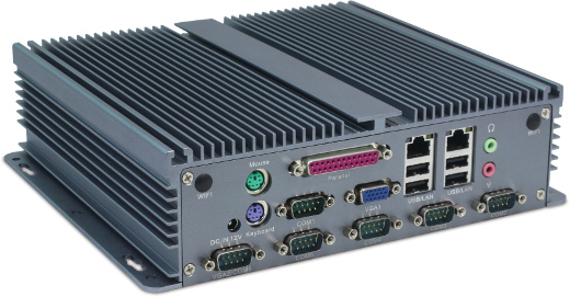 Industrial computer Fanless MiniPC IBOX-206(D2550)