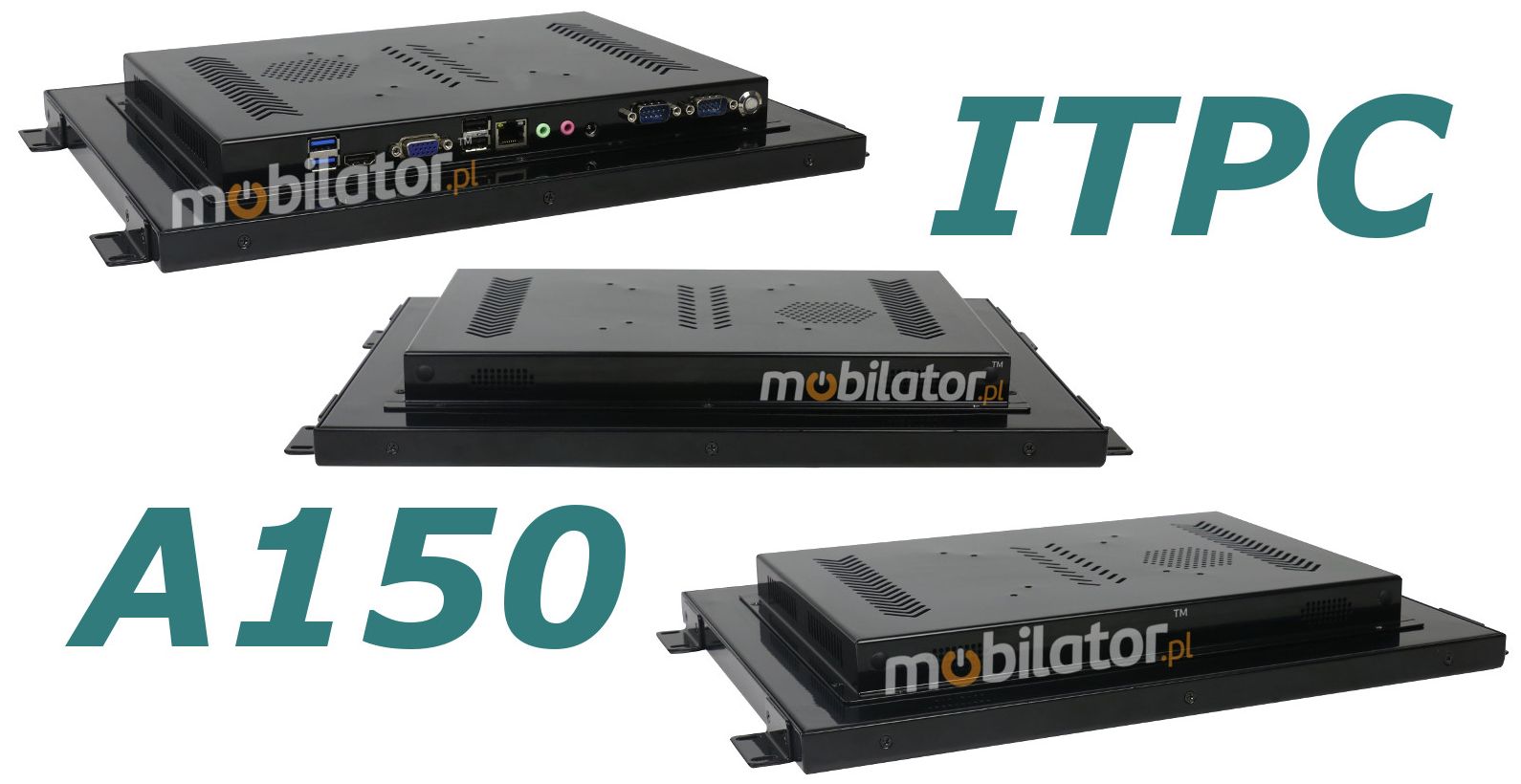 industrial panel pc durable resistant monitor lcd screen  ITPC A150