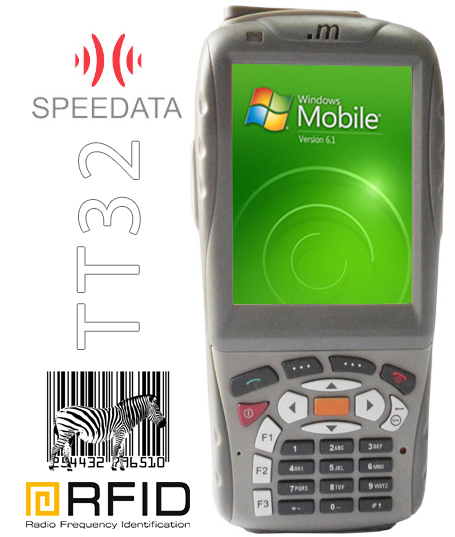 speedata tt32uhf rfid 3g wcdma gsm 1d barcode scanner czytnik kodow kreskowych 2d