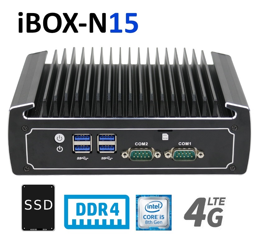 MiniPC IBOX-501 N15 Fanless Small Computer