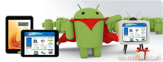 mobilator.pl mivvy t303 midroid npd nen portable devices UMPC tablet