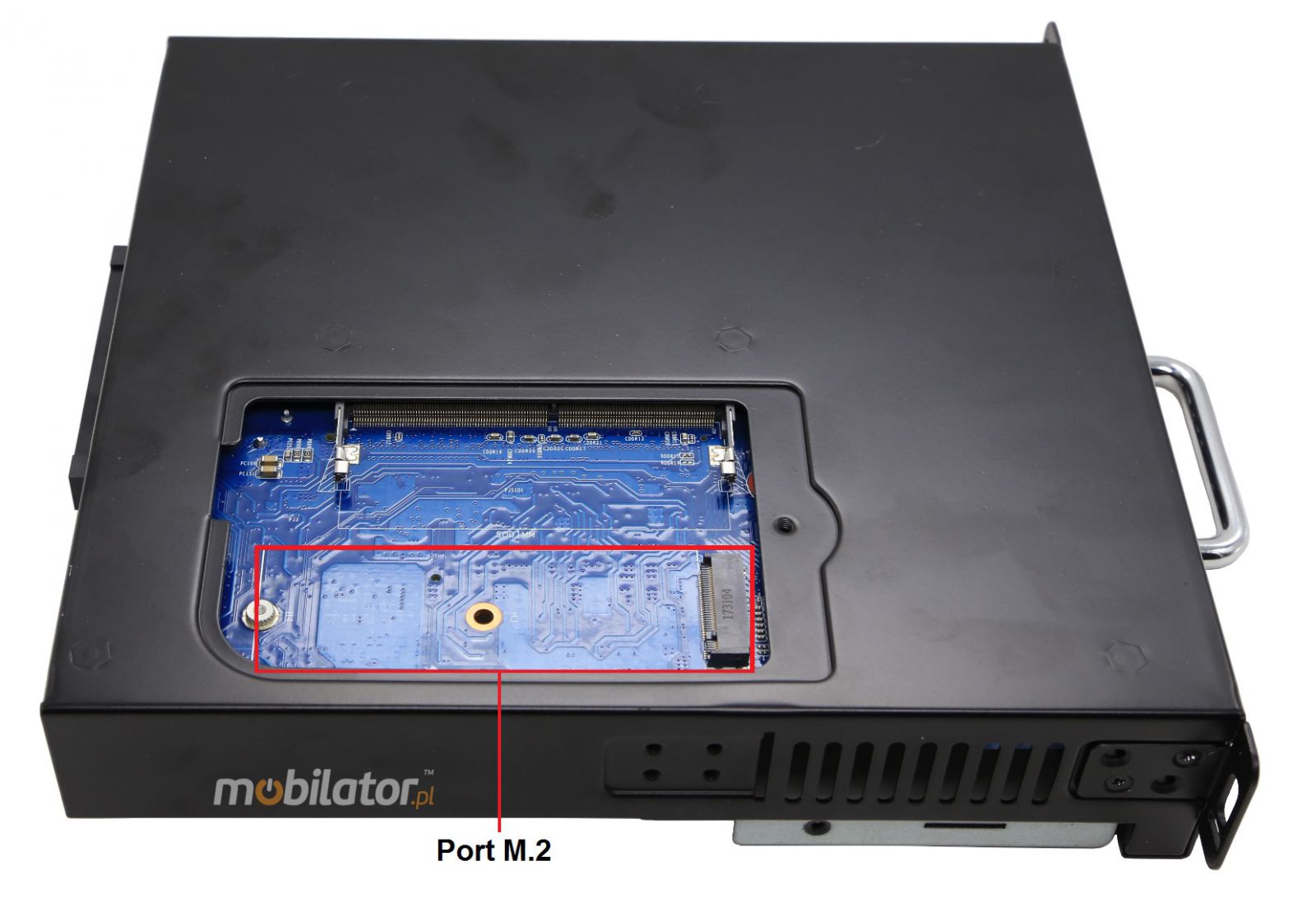 Strengthened Industrial Computer with a M.2 Port  Port M2