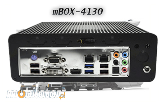 Przemysowy MiniPC mBOX-4130 2LAN