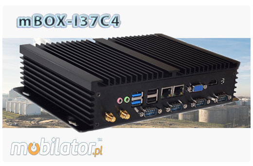 Przemysowy MiniPC mBOX-I37C4 BlueRay