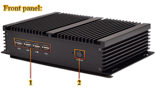 Przemysowy MiniPC mBOX-I37C4 BlueRay