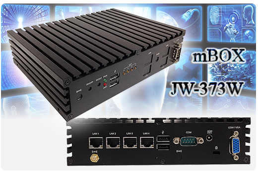 Industrial MiniPC (Barebone) mBOX - JW373