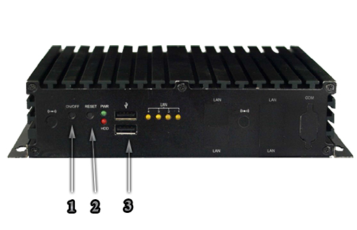 Industrial MiniPC (Barebone) mBOX - JW373