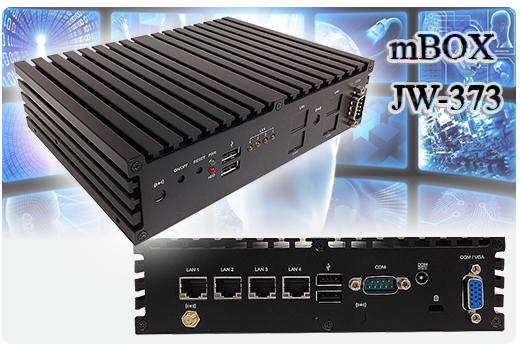 Industrial MiniPC (Barebone) mBOX - JW373