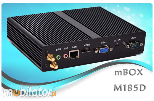 Industrial MiniPC mBOX-M185D