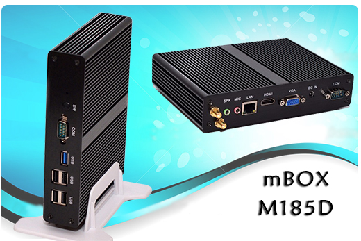 Industrial MiniPC mBOX-M185D