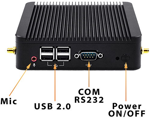 Industrial Computer Fanless MiniPC mBOX Nuc Q170N