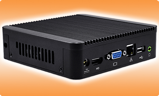 Industrial Computer Fanless MiniPC mBOX Nuc Q107N