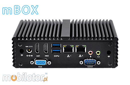 Industrial Computer Fanless MiniPC mBOX Nuc Q150P