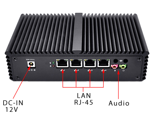 Industrial Computer Fanless MiniPC mBOX Nuc Q350G4