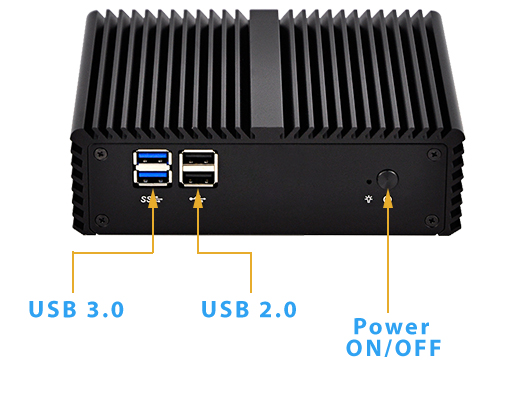 Industrial Computer Fanless MiniPC mBOX Nuc Q410S