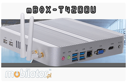 Przemysowy MiniPC mBOX-T4200U