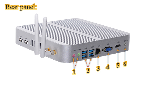Przemysowy MiniPC mBOX-T4010U