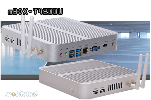 Przemysowy MiniPC mBOX-T4200U