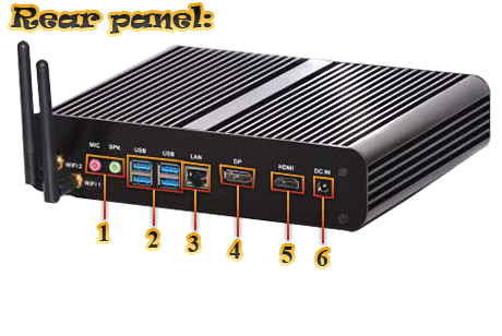 Przemysowy MiniPC mBOX-T4500U
