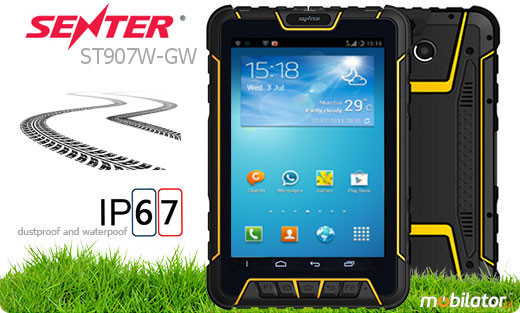 st907w-gw senter tablet rugged hard protection mobilator new portable device