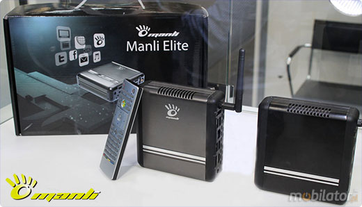 MiniPC Nettop Mini-PC May komputer Manli T4  M-T4 M1800 AMD Radeon HD 7340 AMD-M3L 1TB HDD 128GB SSD Windows 7 8GB RAM DDR 3 