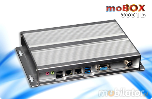 Fanless Industrial Computer MiniPC moBOX-3001b