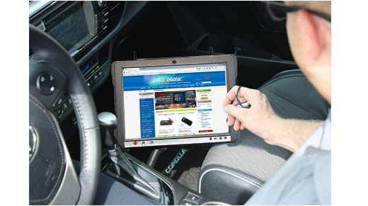 Industial Touch PC Fanless (Car PanelPC) moBOX-51228TA