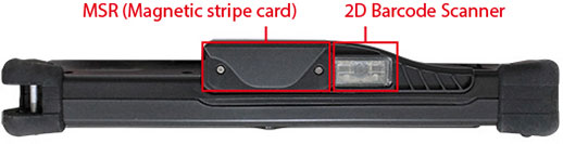 magnetic card reader MSR imobile industrial tablet c-8