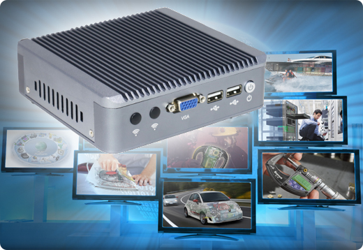 Industrial Computer Fanless MiniPC Nuc IBOX-501 N8