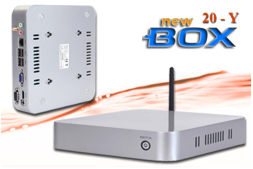 Industrial Computer Fanless MiniPC  nBOX-20-Y BAREBONE