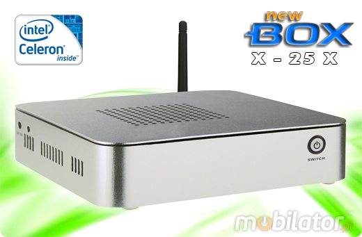 Industrial Computer Fanless MiniPC  nBOX-X-25 X BAREBONE