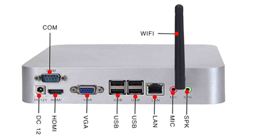 Industrial Computer Fanless MiniPC  nBOX-X-26-I5 BAREBONE