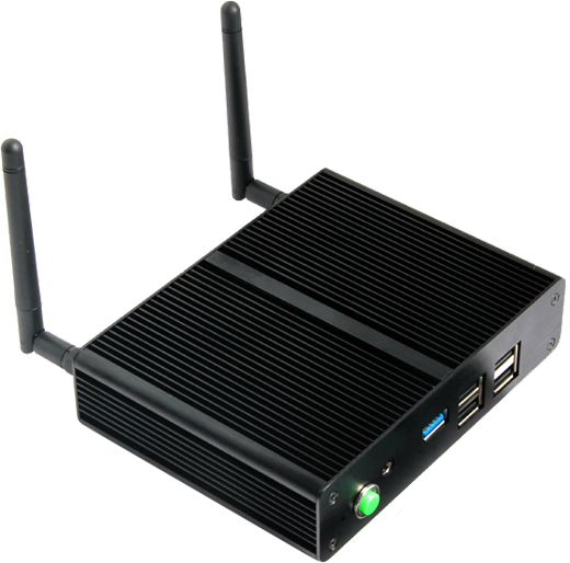 Industrial Computer Fanless MiniPC  nBOX-X-29 Y BAREBONE