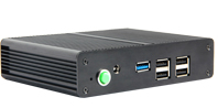 Industrial Computer Fanless MiniPC  nBOX-X-29 Y BAREBONE