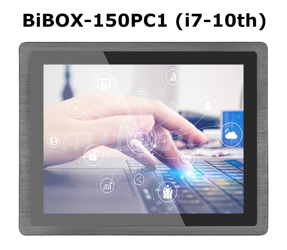 BiBOX-150PC1 -  Industrial Panel PC with efficient Intel Core i7 processor