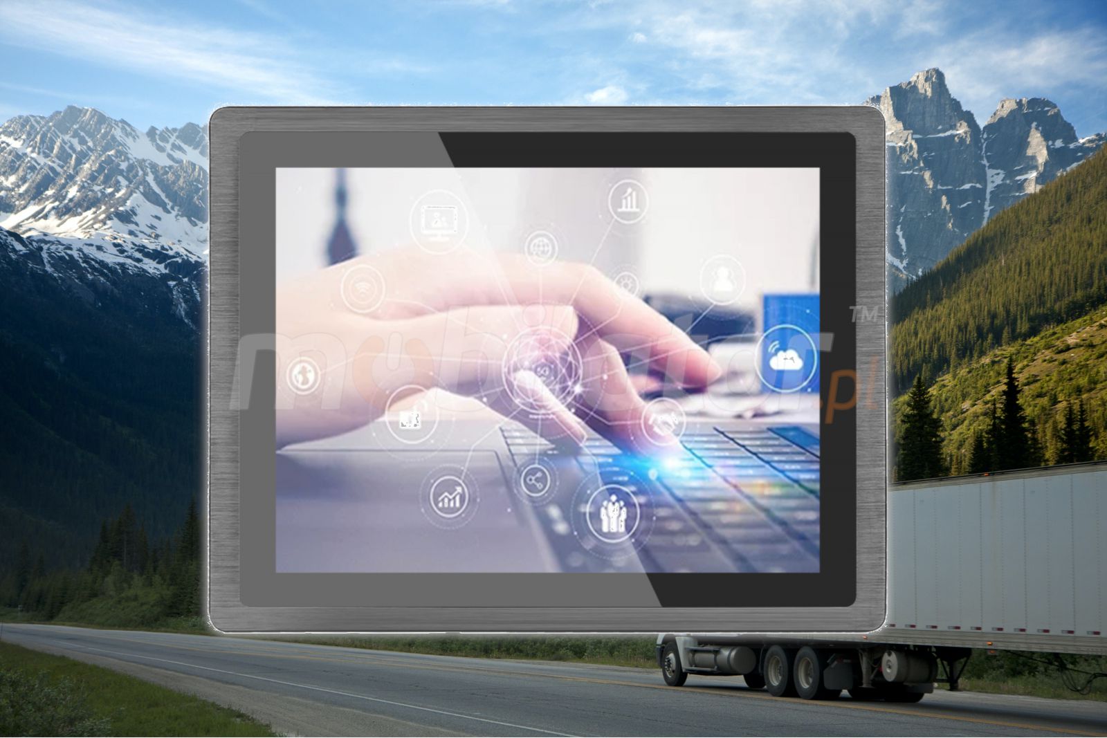 BiBOX-150PC1 - Panel PC suitable for cars and trucks