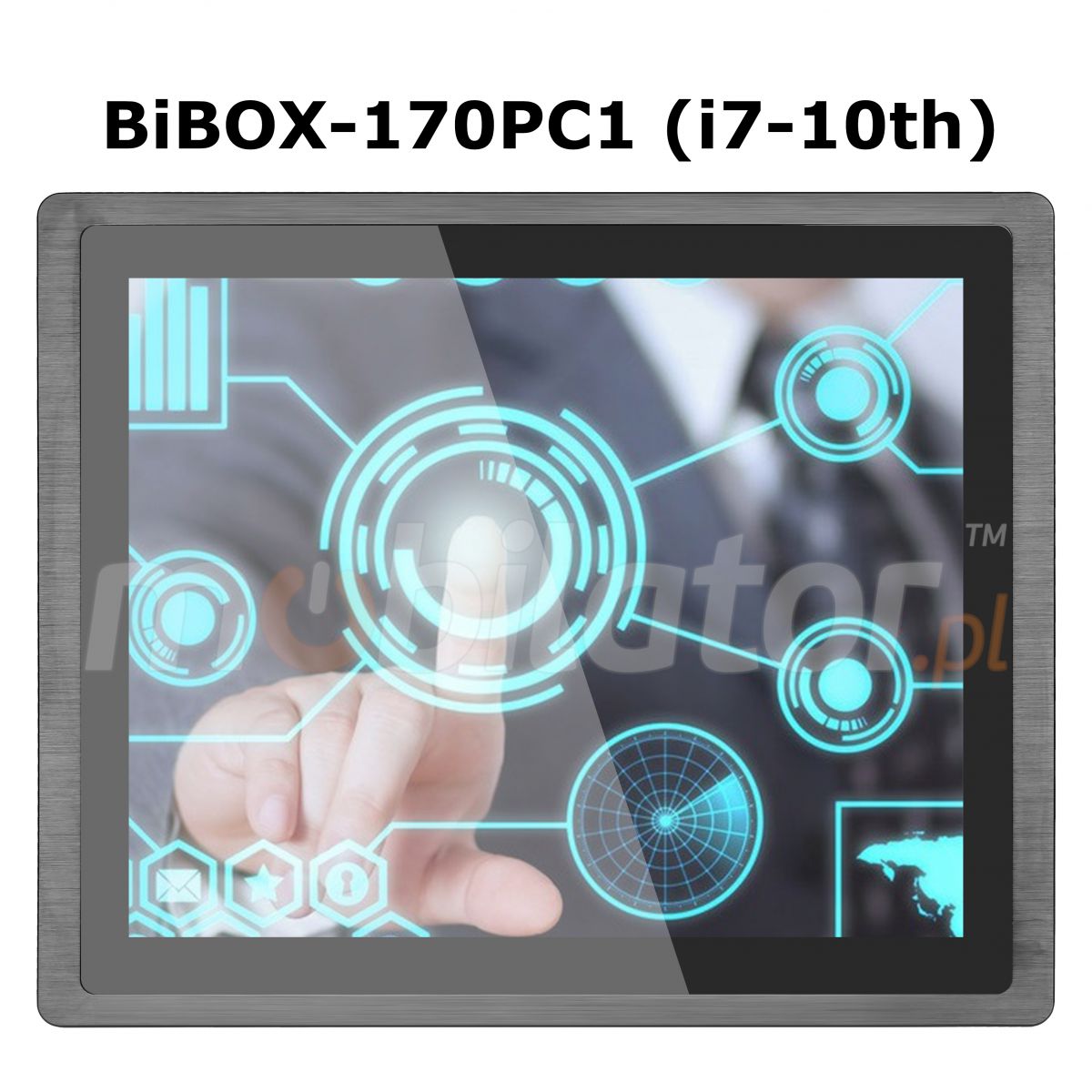 BiBOX-170PC1 -  Industrial panel PC with efficient Intel Core i7 processor