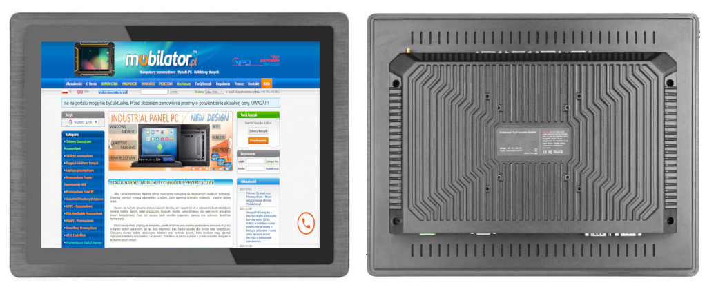  multifunctional and rugged panel PC BIBOX-190PC2