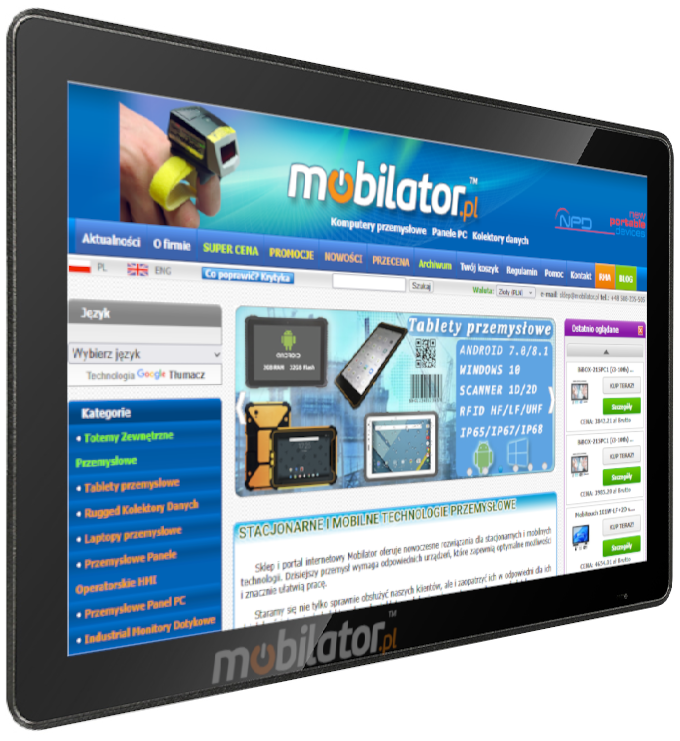 15-inch screen with a brightness of 300nits BiBox 15-I510 