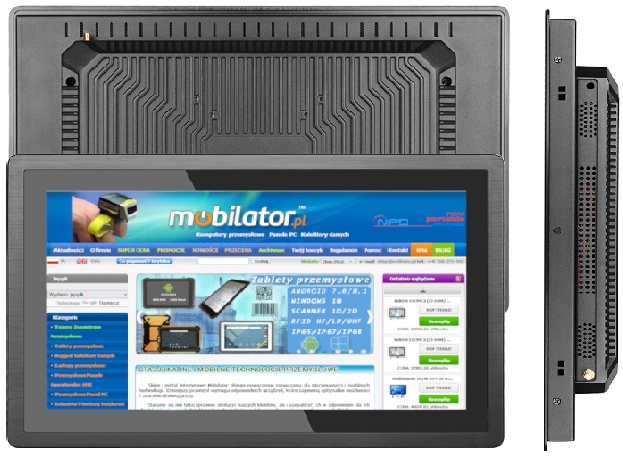 Aluminum Bezel Style - BiBox 156-I510 housing