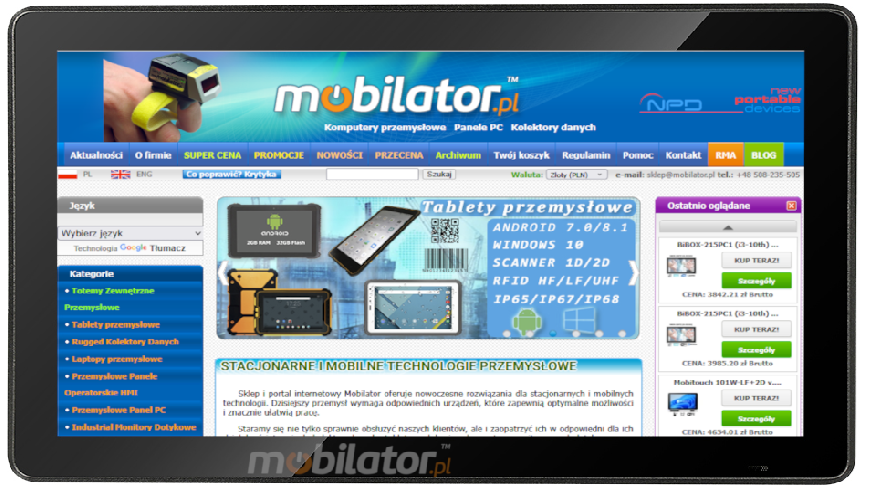 15.6 inch screen - BiBox 156-I510