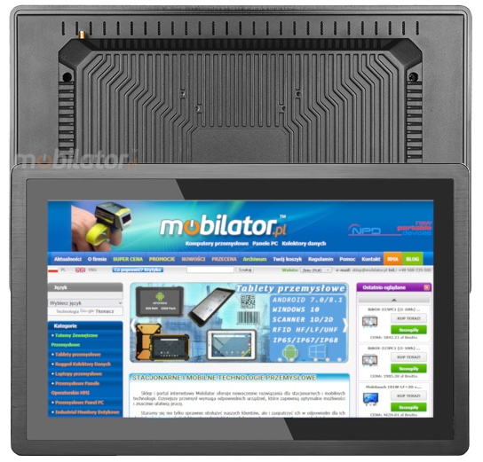 Aluminum Bezel Style - BiBox 17-I510 housing