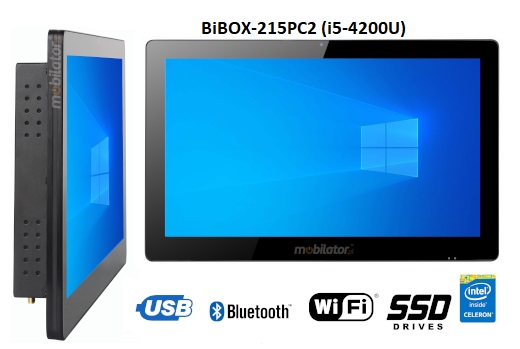 BIBOX-215PC2 rugged good efficient panel computer